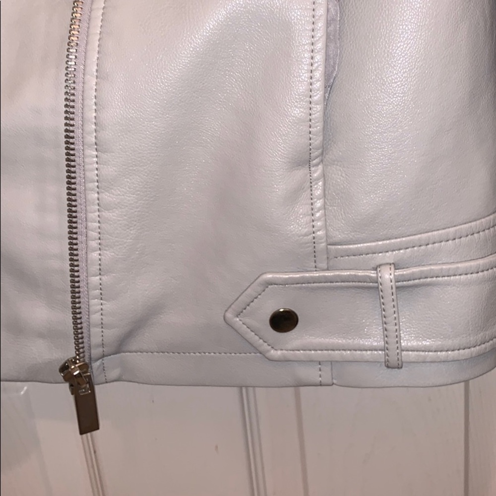 Gray Leather Jacket - image 3